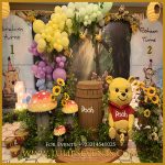 Themed birthday decoration in Lahore featuring Winnie the Pooh party setup