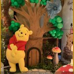 Themed birthday decoration in Lahore featuring Winnie the Pooh party setup