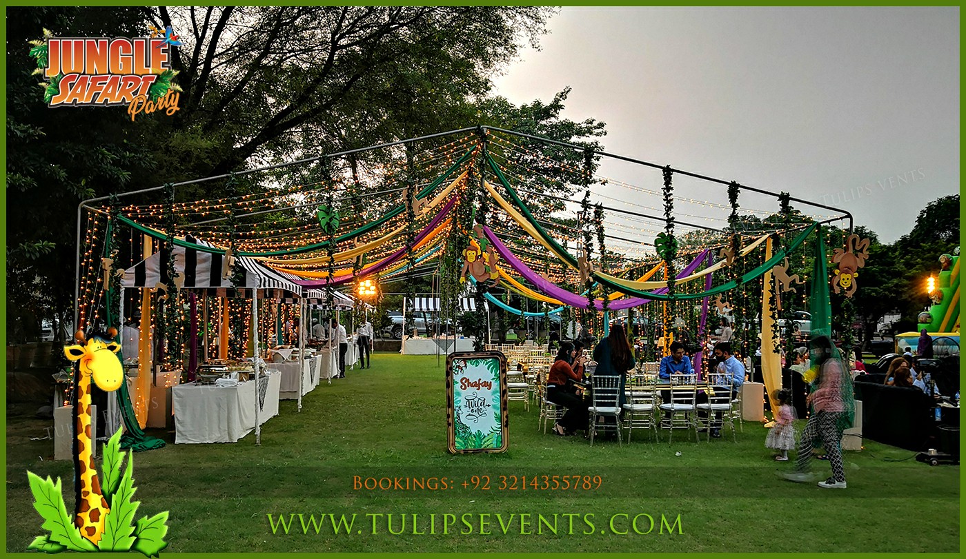 3D jungle safari party ideas by Tulips Events in Pakistan (42)