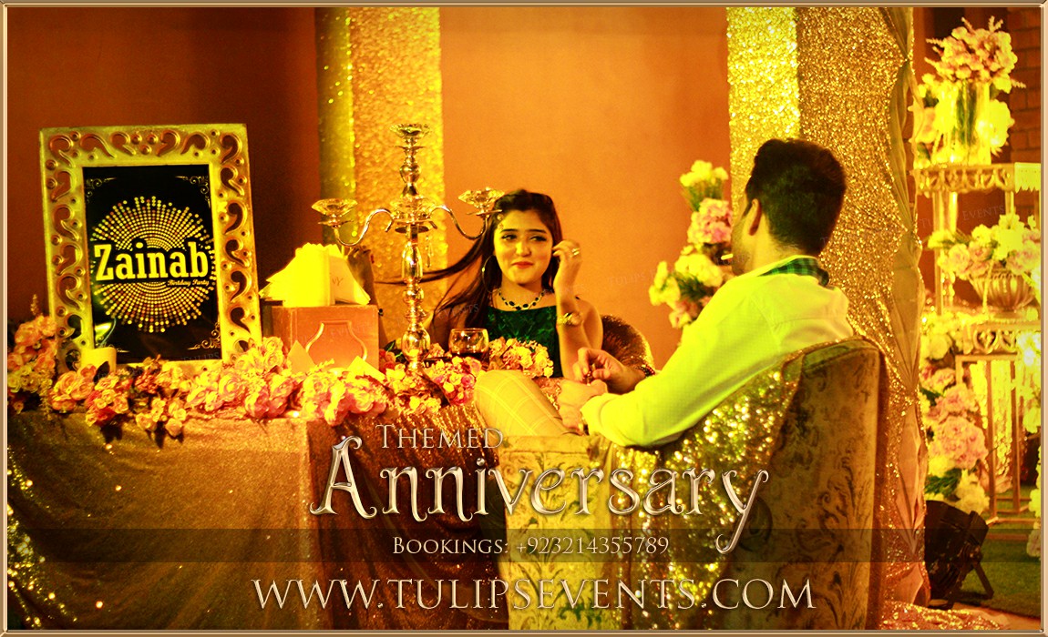 Best Anniversary Theme Party decor ideas in Pakistan (5)