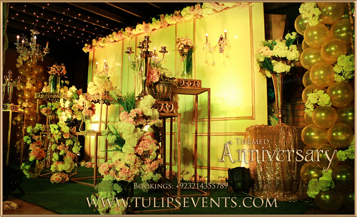 Best Anniversary Theme Party decor ideas in Pakistan (8)