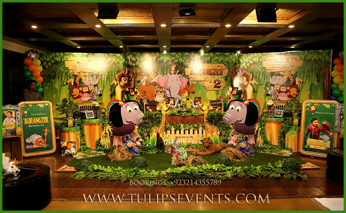 Best Safari Jungle Zoo Rainforest Wild Party decor in Pakistan (4)