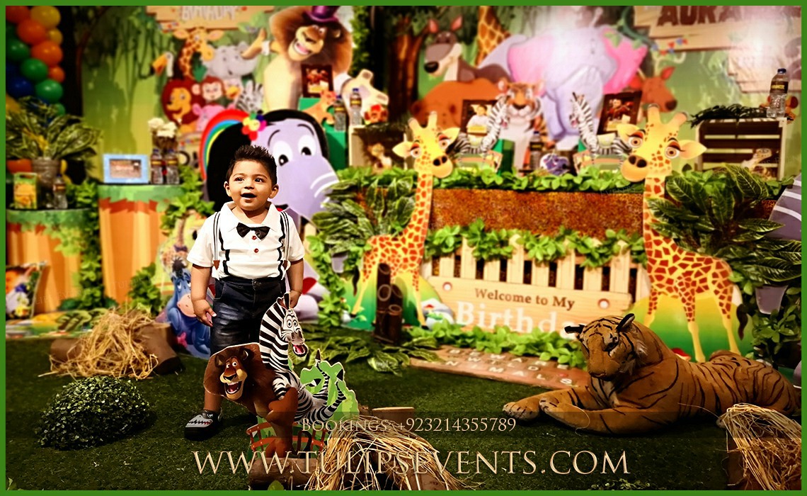 Best Safari Jungle Zoo Rainforest Wild Party decor in Pakistan (8)