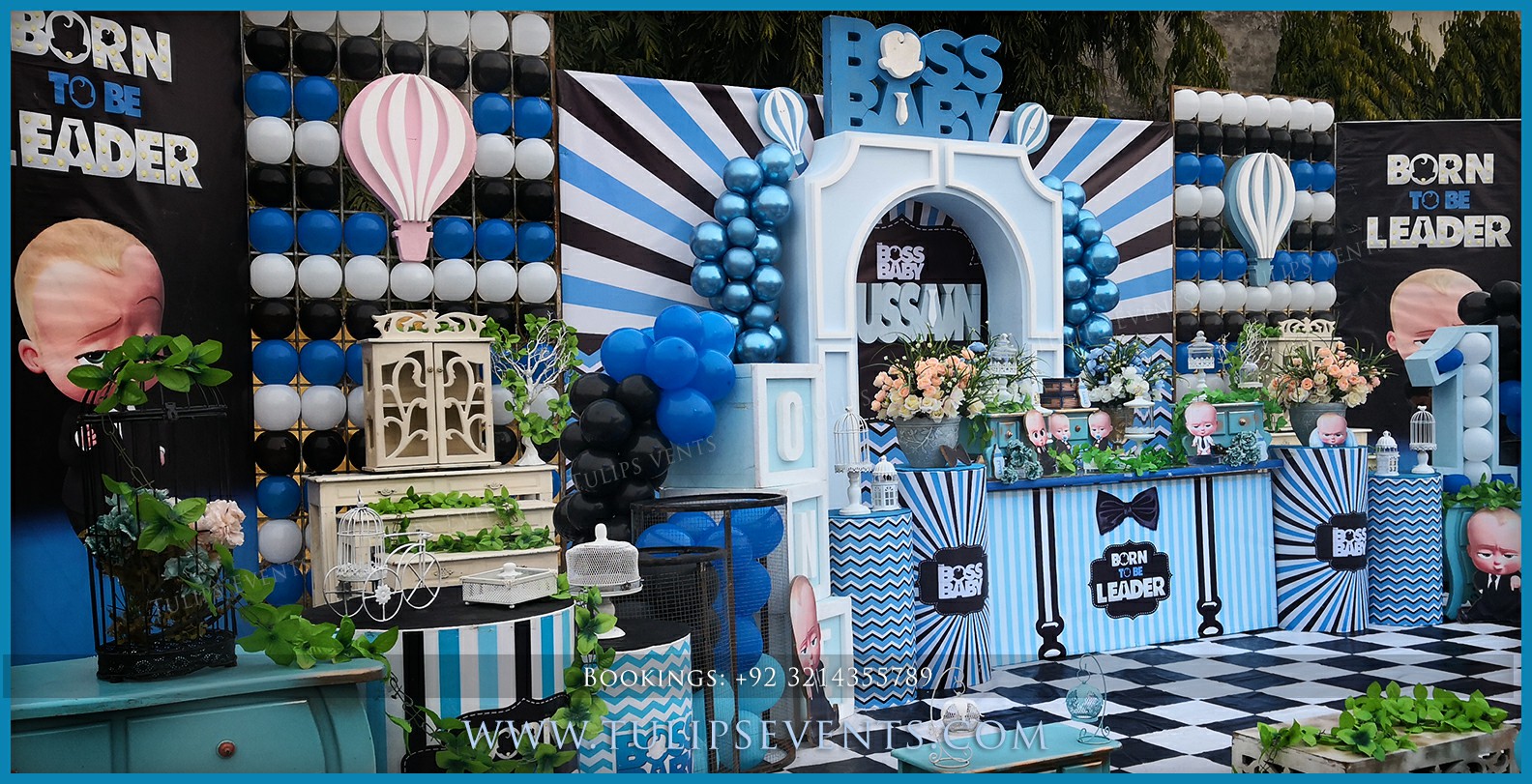 Boss Baby 1st Birthday Party Decor ideas in Pakistan (10)