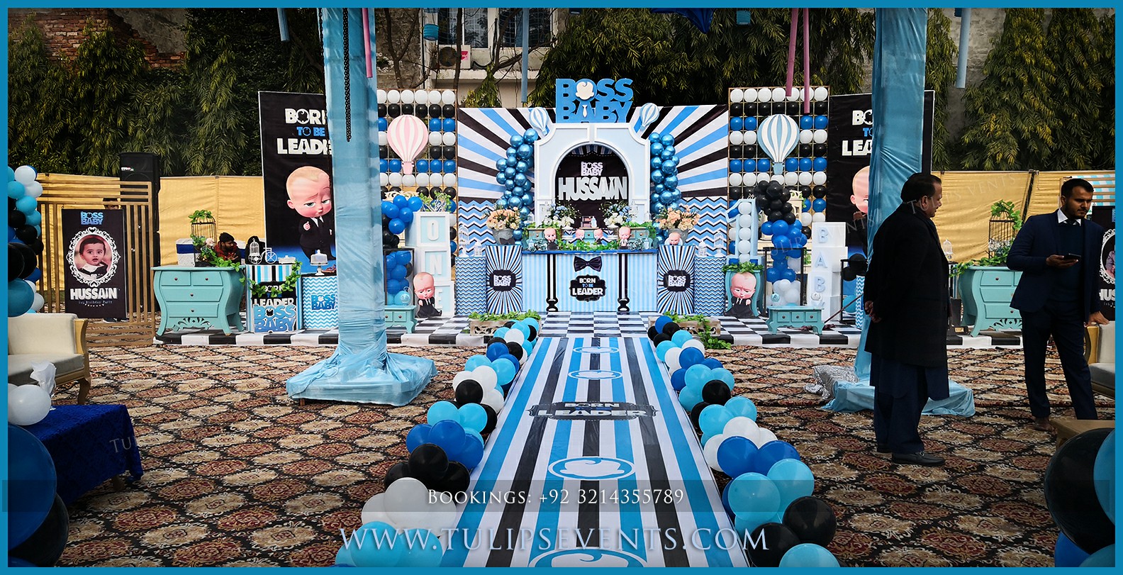 Boss Baby 1st Birthday Party Decor ideas in Pakistan (12)