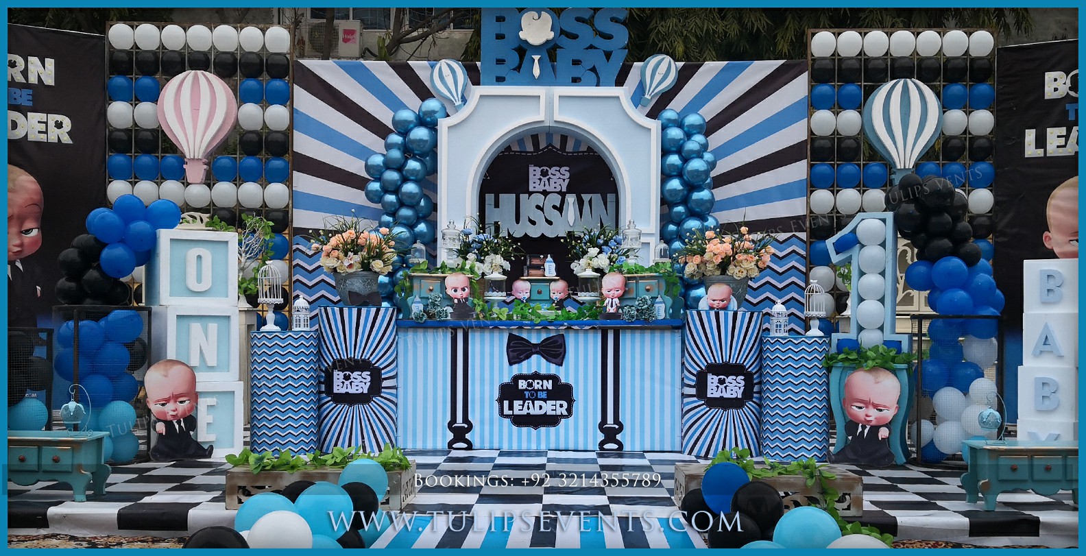 Boss Baby 1st Birthday Party Decor ideas in Pakistan (2)