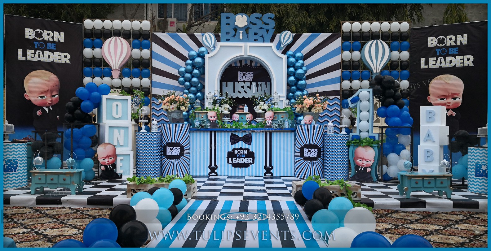 Boss Baby 1st Birthday Party Decor ideas in Pakistan (3)