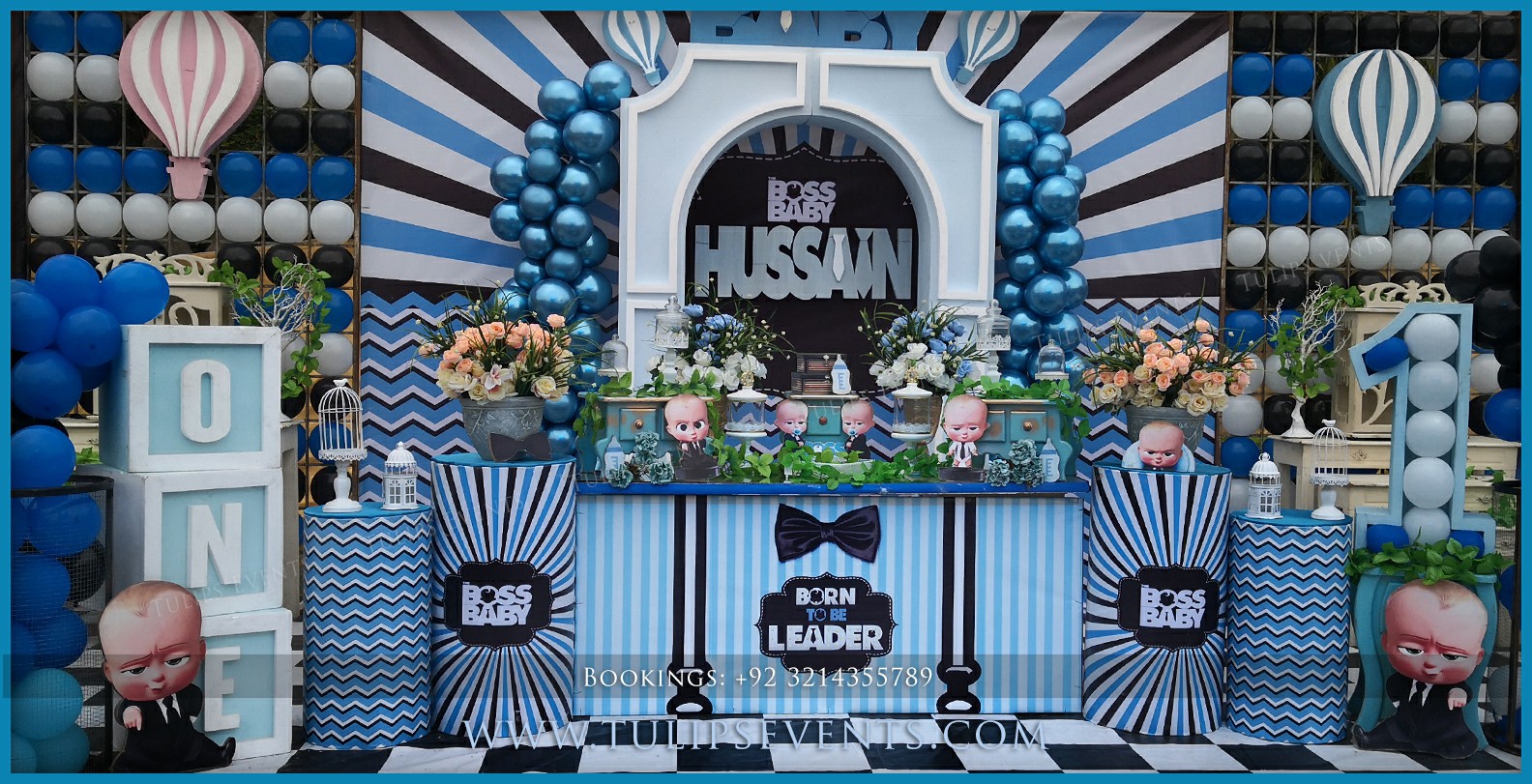 Boss Baby 1st Birthday Party Decor ideas in Pakistan (4)