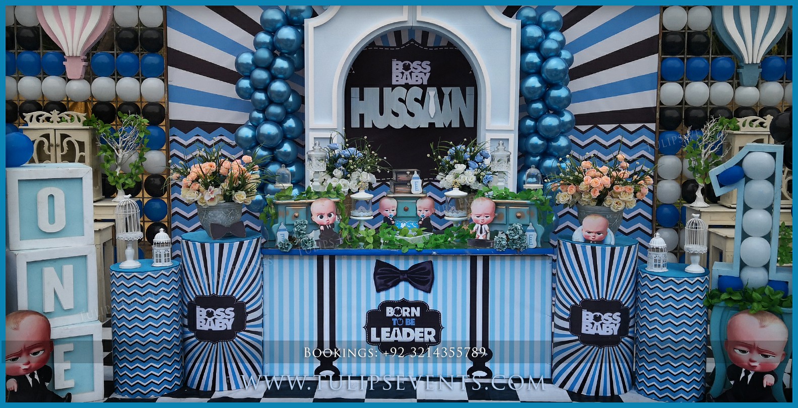 Boss Baby 1st Birthday Party Decor ideas in Pakistan (5)