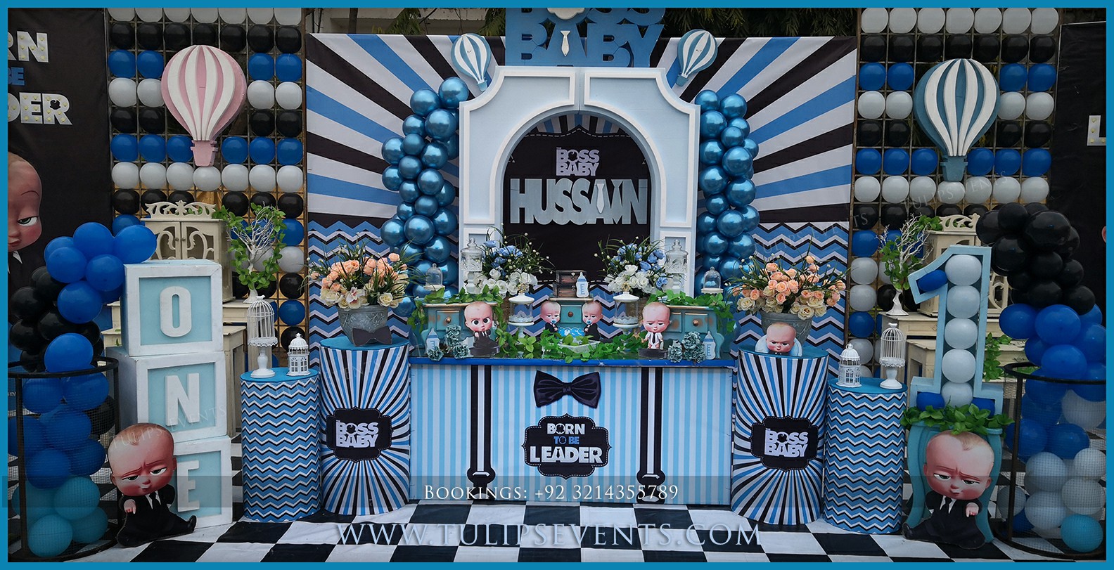 Boss Baby 1st Birthday Party Decor ideas in Pakistan (6)