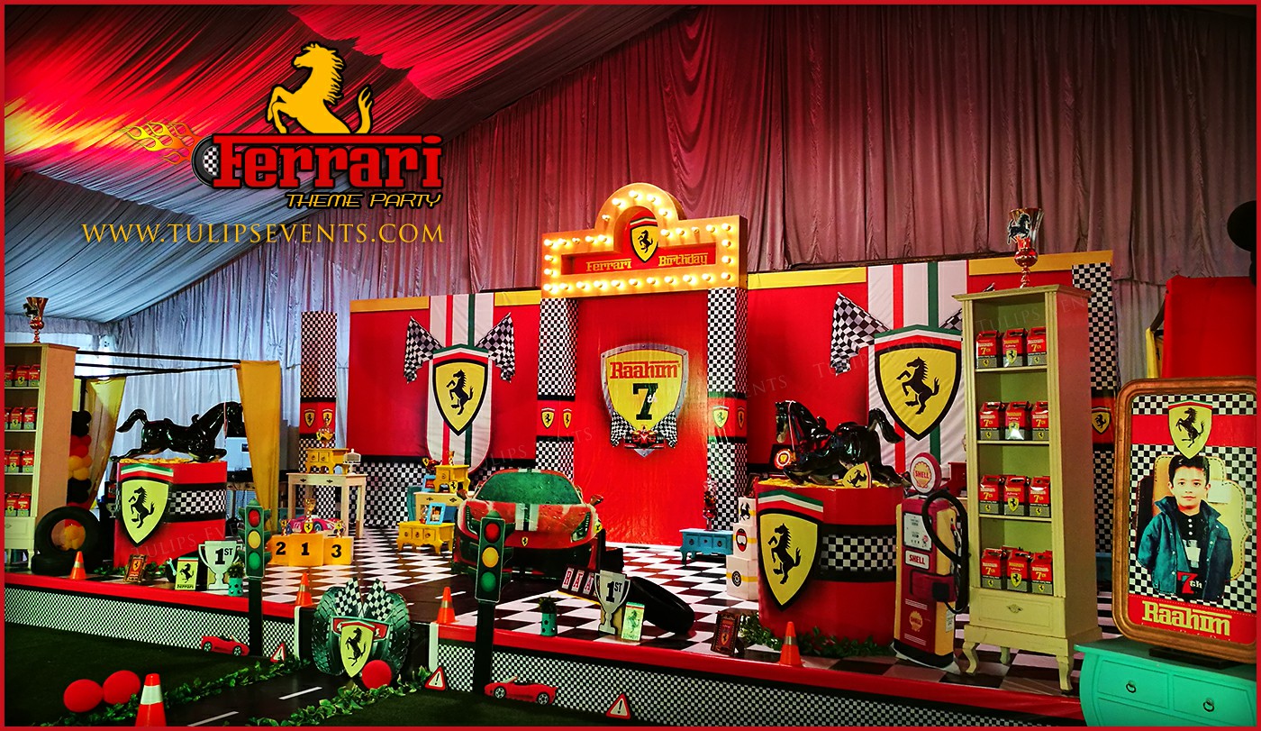 Ferrari Themed 1st Birthday Party Planner in Lahore Pakistan (10)