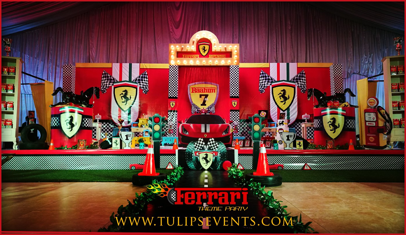 Ferrari Themed 1st Birthday Party Planner in Lahore Pakistan (12)