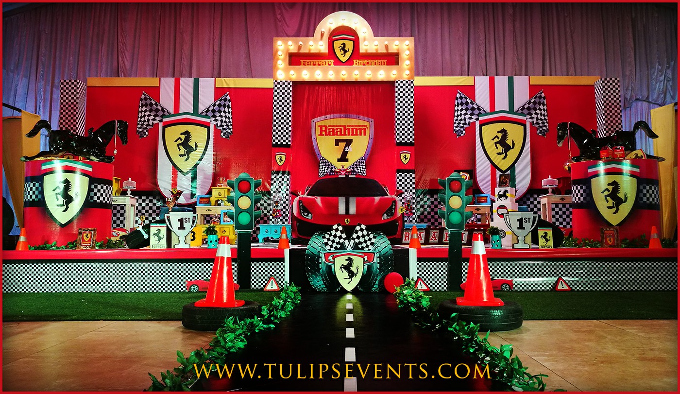 Ferrari Themed 1st Birthday Party Planner in Lahore Pakistan (13)