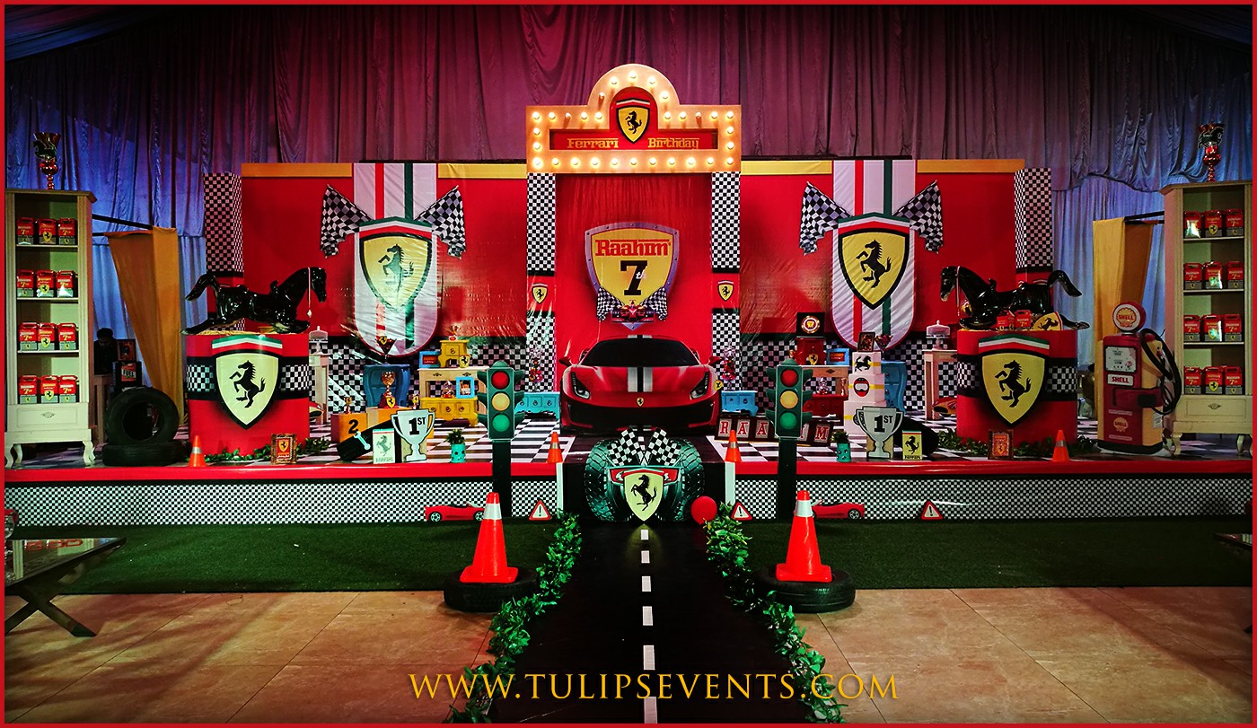 Ferrari Themed 1st Birthday Party Planner in Lahore Pakistan (14)