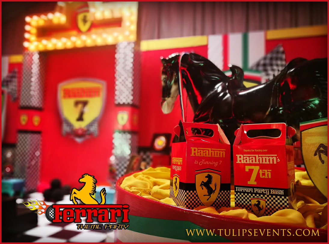 Ferrari Themed 1st Birthday Party Planner in Lahore Pakistan (3)