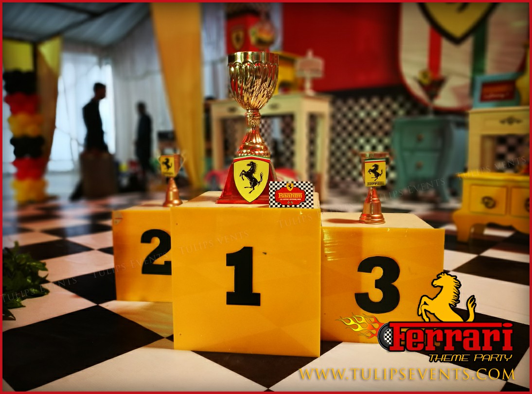 Ferrari Themed 1st Birthday Party Planner in Lahore Pakistan (4)