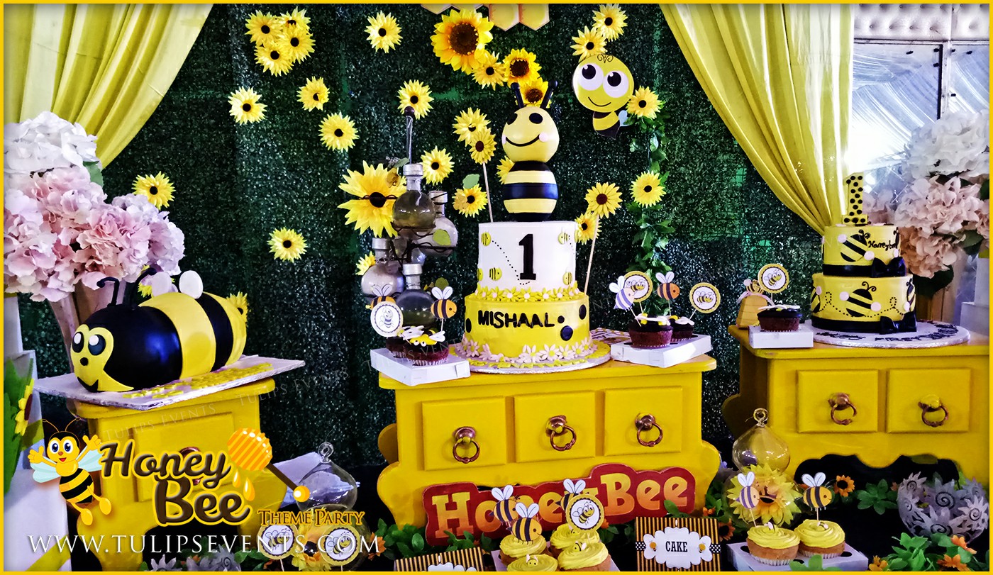 Honey Bee Themed First Birthday Party ideas in Pakistan (2)