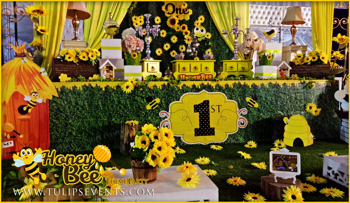 Honey Bee Themed First Birthday Party ideas in Pakistan (3)