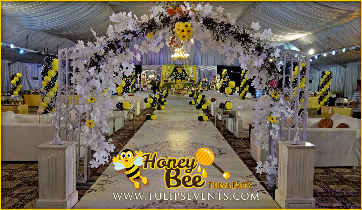 Honey Bee Themed First Birthday Party ideas in Pakistan (4)