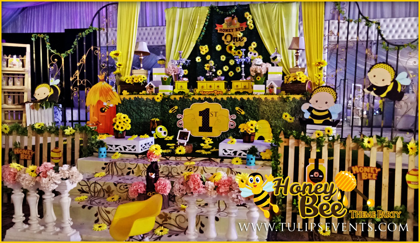 Honey Bee Themed First Birthday Party ideas in Pakistan (5)