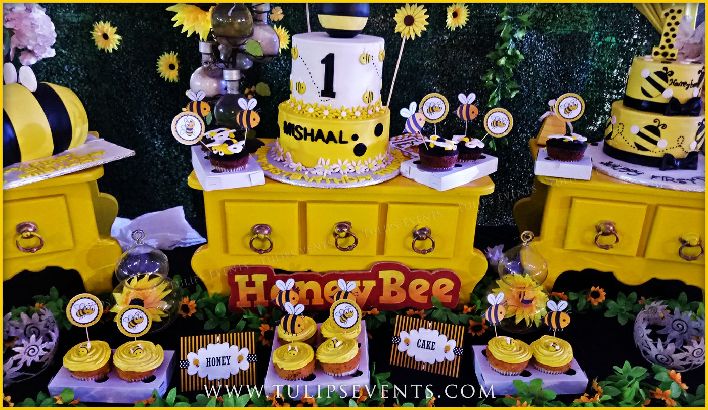 Honey Bee Themed First Birthday Party ideas in Pakistan (6)