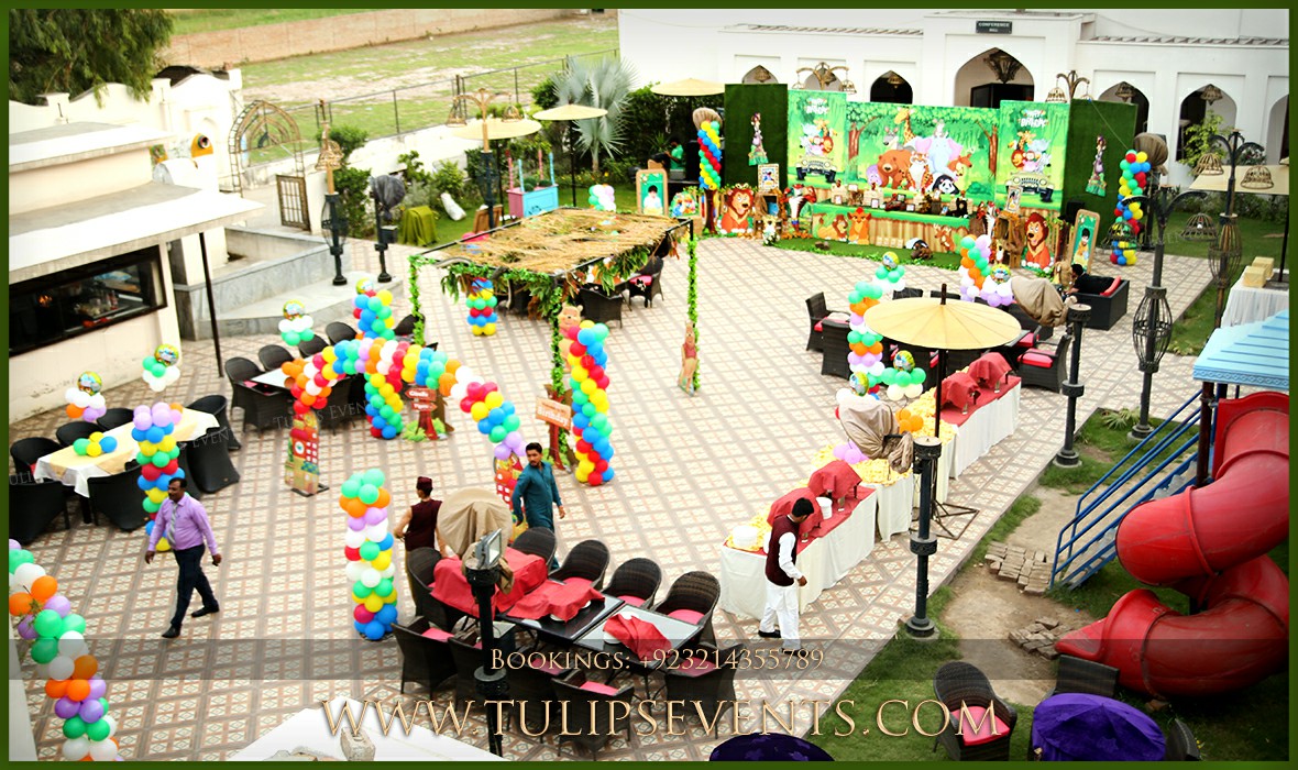 Jungle Animals Birthday Party Theme Decor in Pakistan (92)