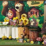 Masha and Bear Birthday Party Decoration Ideas in Pakistan 2