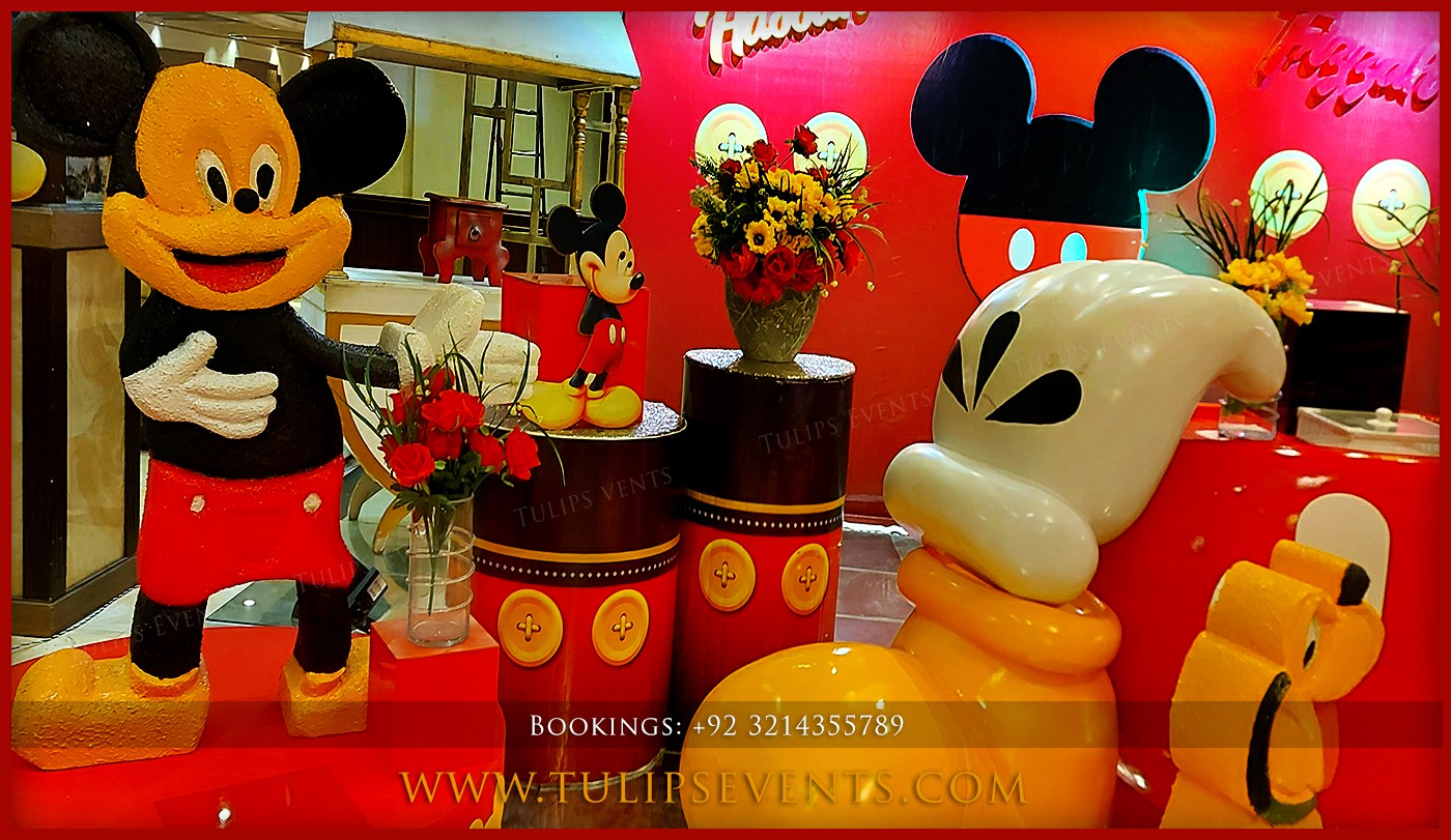 Mickey and Minnie Twins Birthday Party ideas in Pakistan (1)