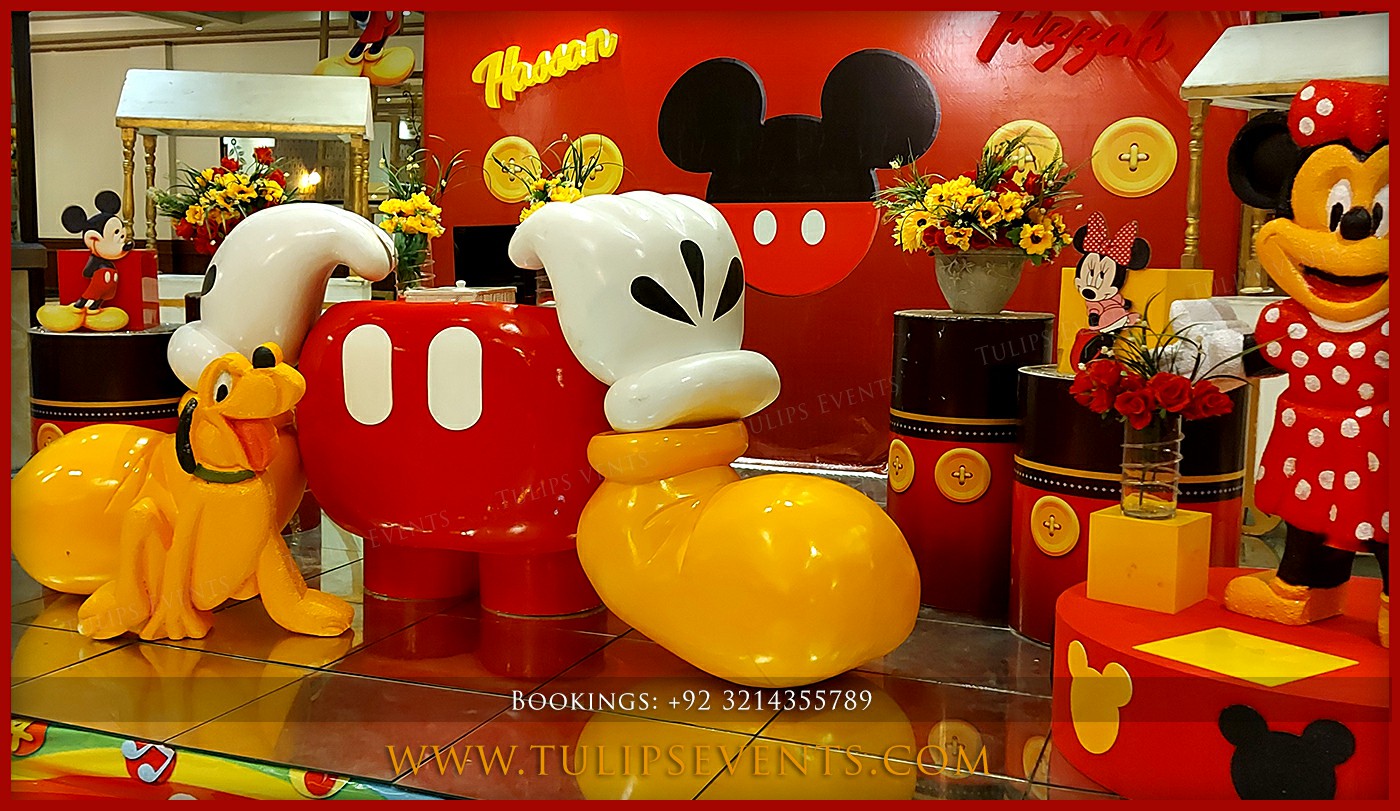 Mickey and Minnie Twins Birthday Party ideas in Pakistan (10)