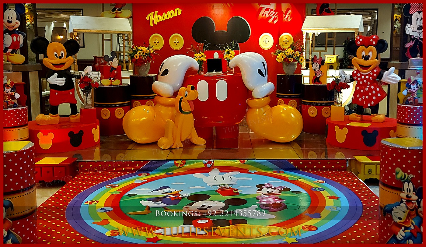 Mickey and Minnie Twins Birthday Party ideas in Pakistan (12)