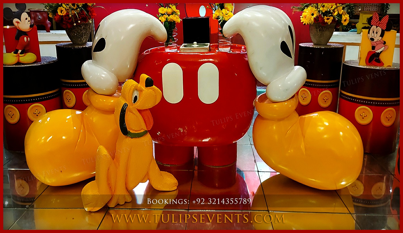 Mickey and Minnie Twins Birthday Party ideas in Pakistan (2)