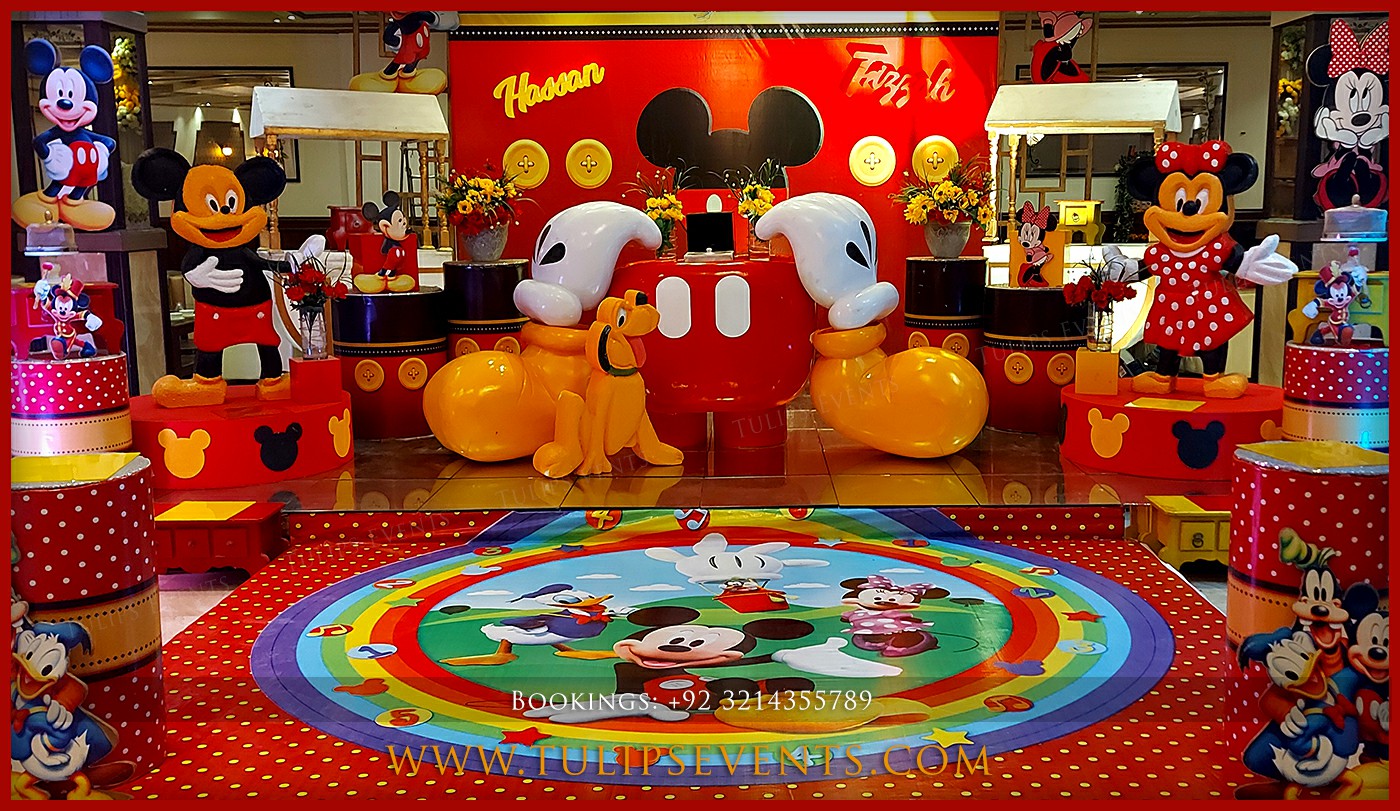 Mickey and Minnie Twins Birthday Party ideas in Pakistan (3)