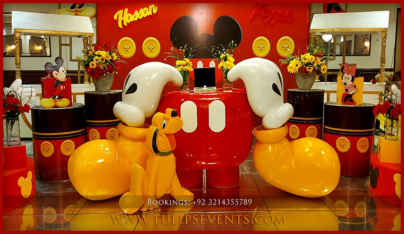 Mickey and Minnie Twins Birthday Party ideas in Pakistan (9)