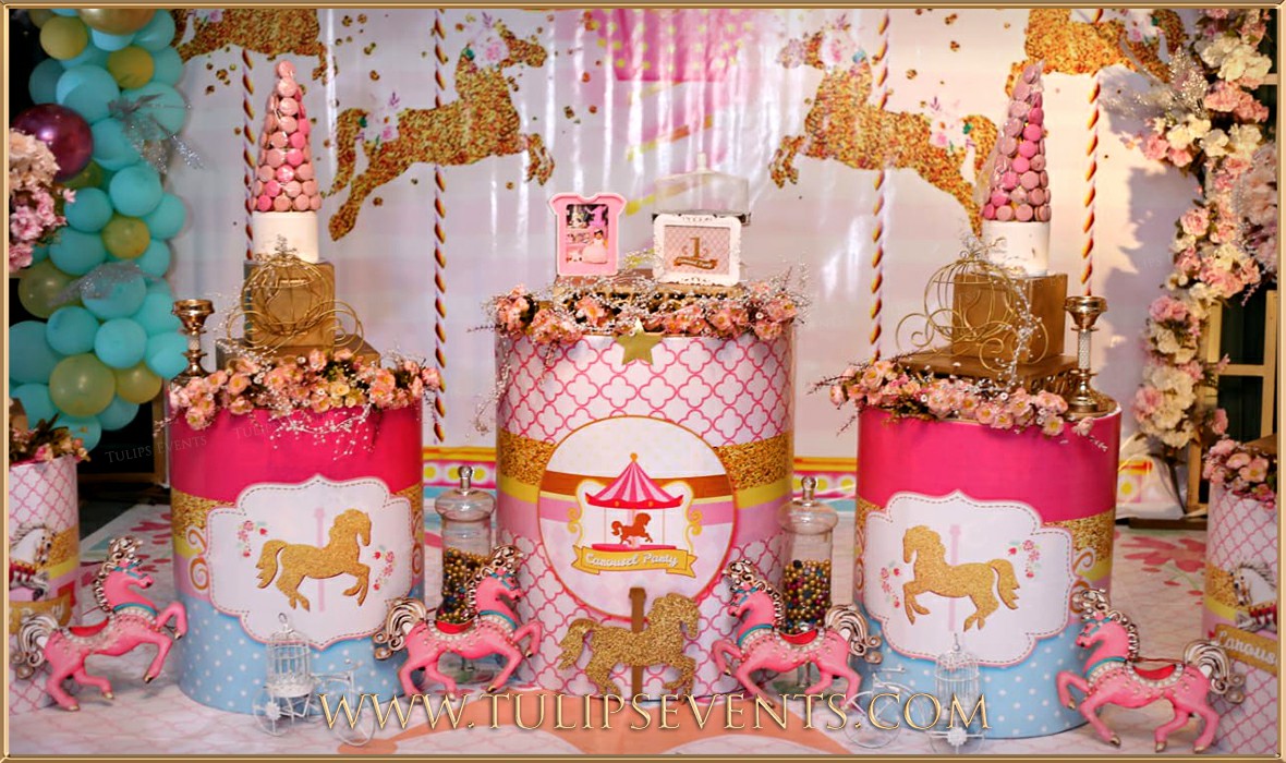 Pink Carousels Birthday Party Planner in Pakistan (1)