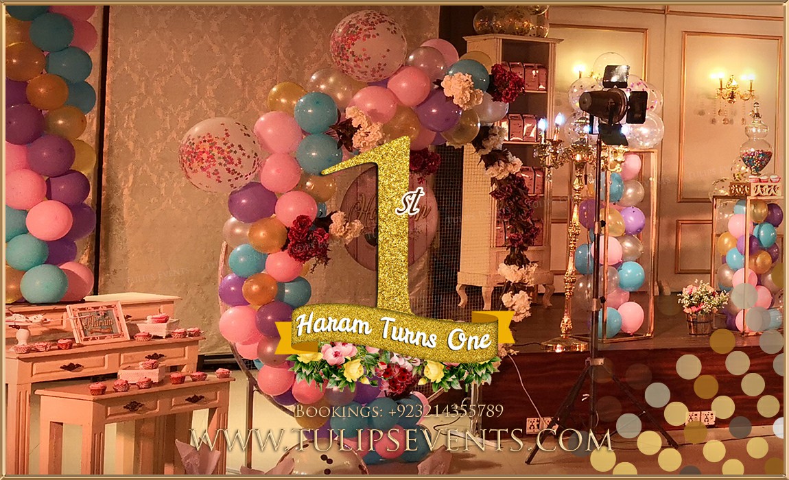 Roman theme golden Birthday Party ideas in Pakistan (15)~1