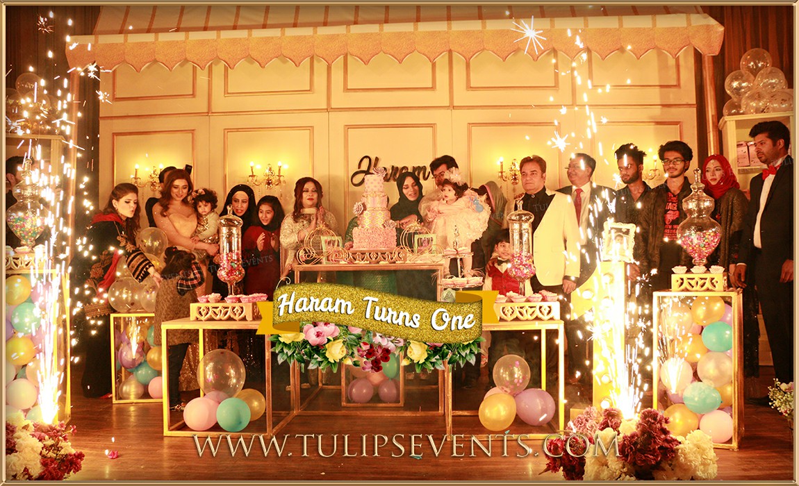 Roman theme golden Birthday Party ideas in Pakistan (4)~1