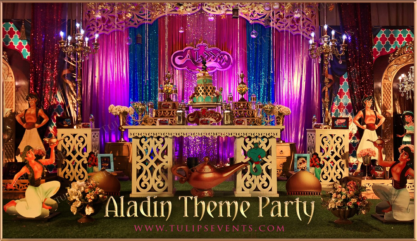 arabian nights Aladdin theme party decorations ideas in Pakistan (3)