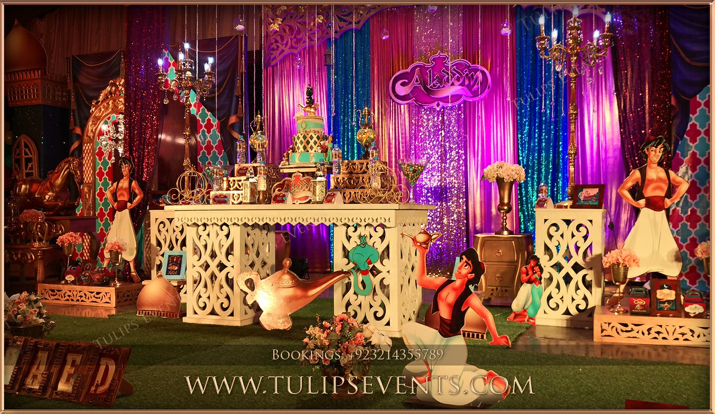 arabian nights Aladdin theme party decorations ideas in Pakistan (4)