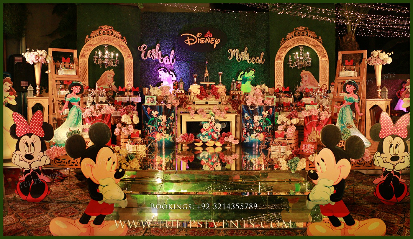 disneyland theme birthday party decor ideas in Pakistan (16)~1