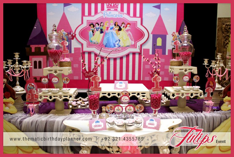 Fairy Princess Birthday Party Theme for 1st baby girls in Pakistan (6)