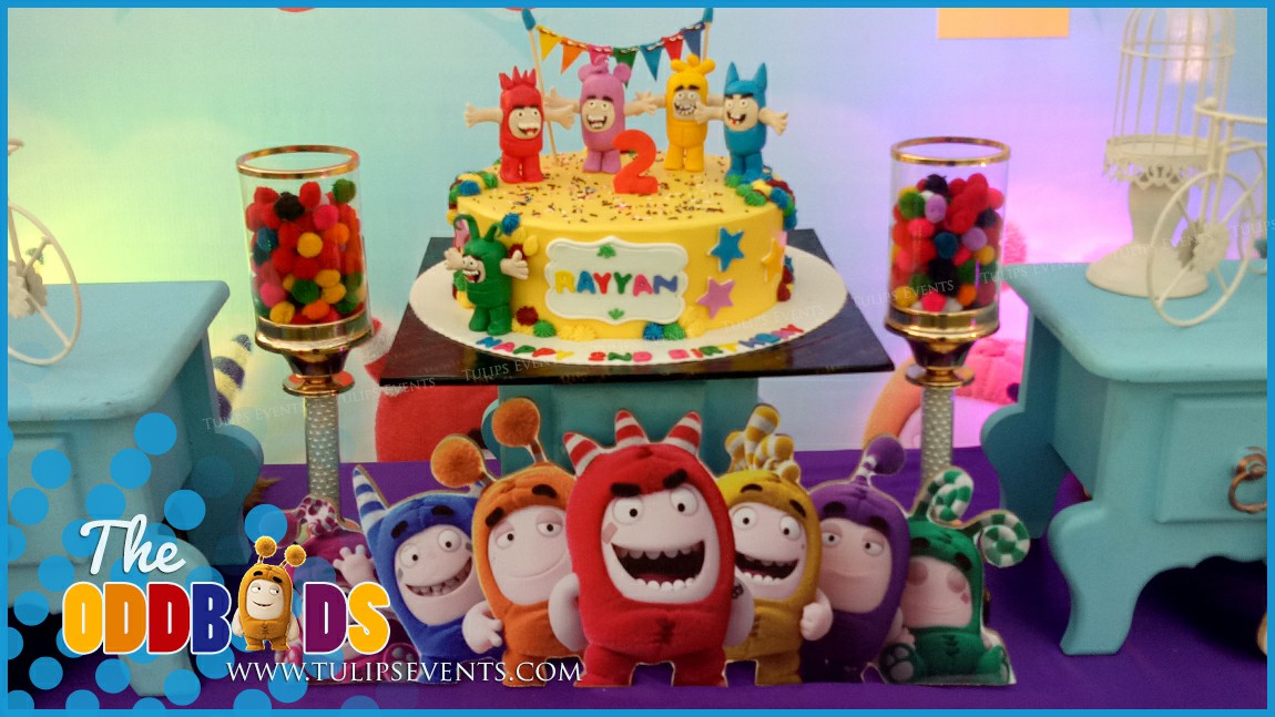 Oddbods Theme Party Setup designer in Lahore Pakistan (2)