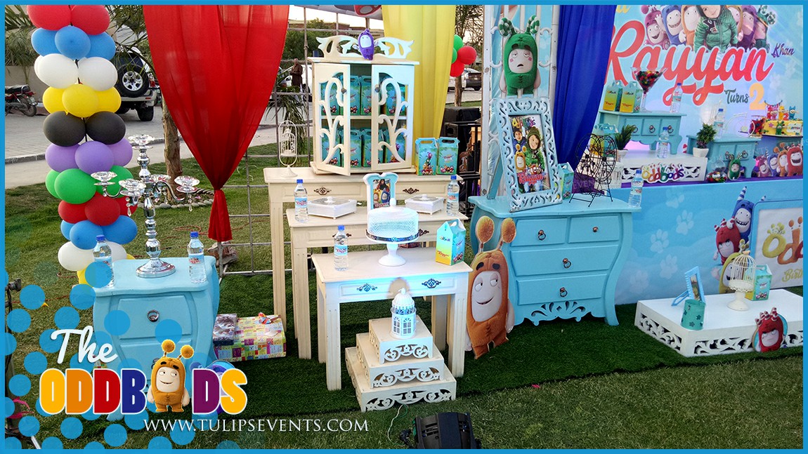 Oddbods Theme Party Setup designer in Lahore Pakistan (4)