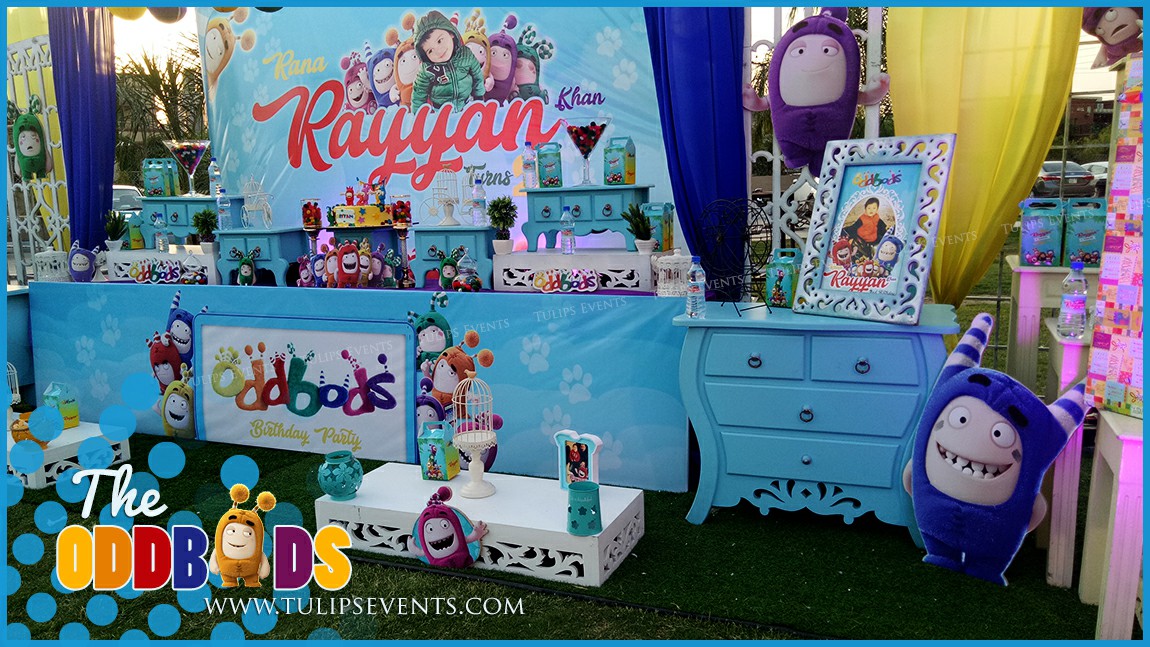 Oddbods Theme Party Setup designer in Lahore Pakistan (7)