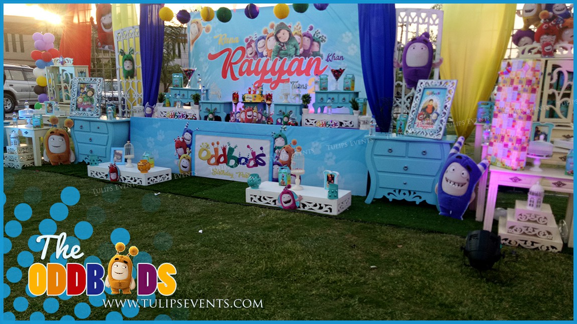 Oddbods Theme Party Setup designer in Lahore Pakistan (8)