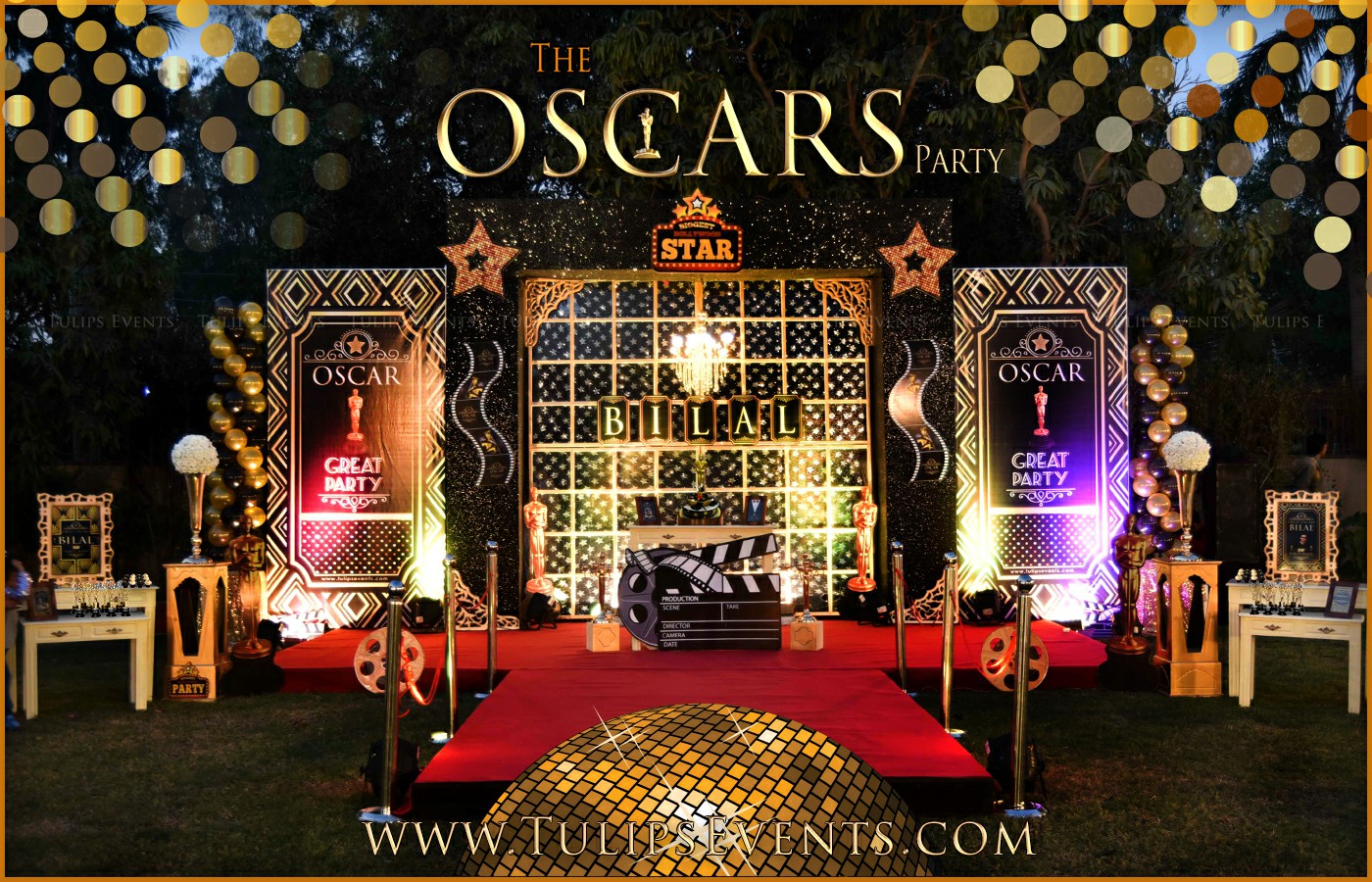 Oscar Theme Party Decration Ideas planner in Pakistan (5)