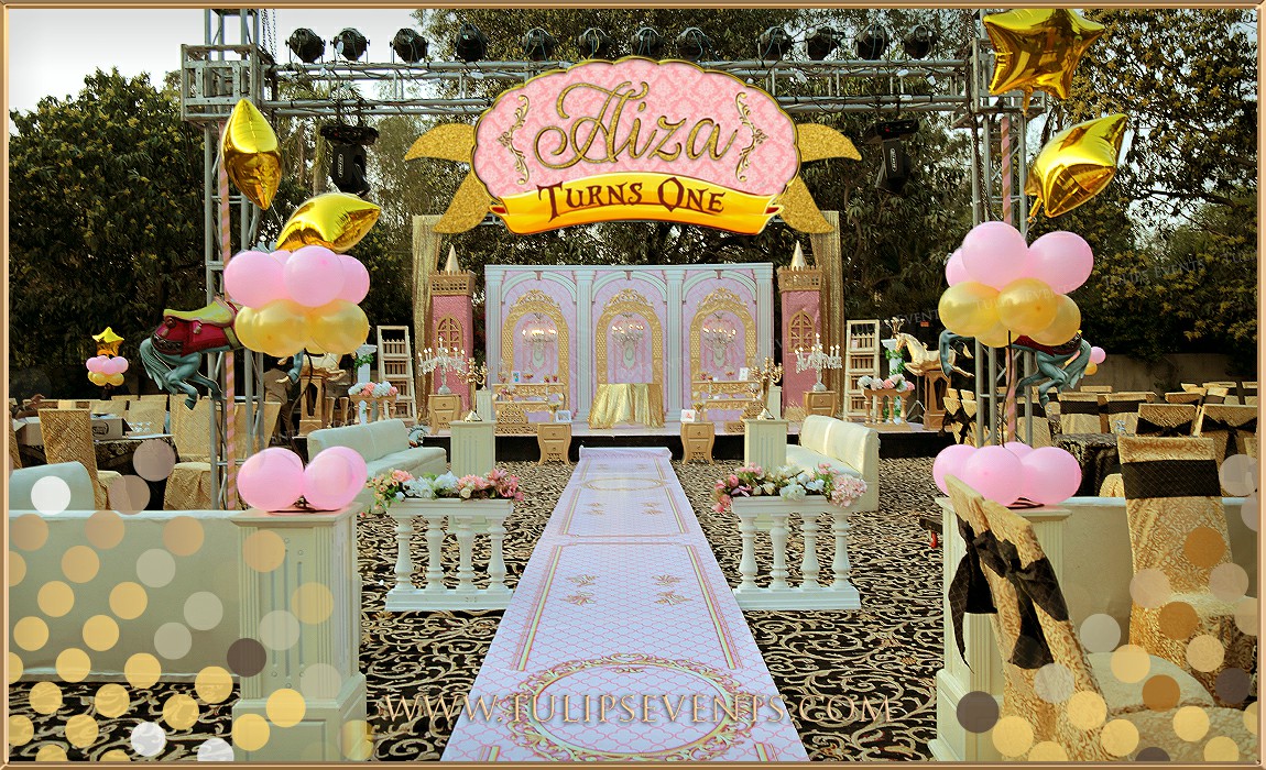 Royal Princess Carousel Party decoration ideas in Pakistan (14)