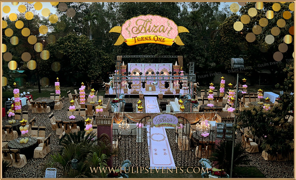 Royal Princess Carousel Party decoration ideas in Pakistan (16)