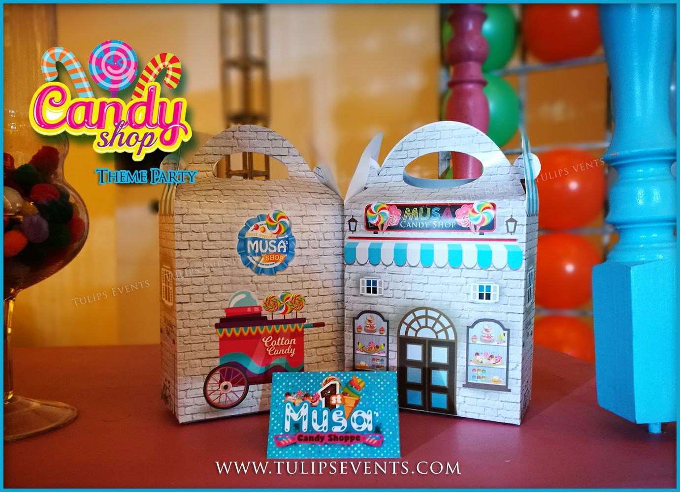 Sweet candy shop theme birthday party decoration ideas in Pakistan (6)