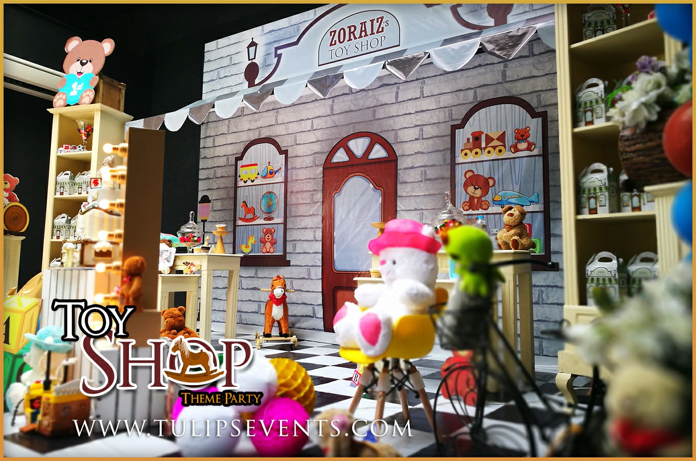 toy shop Themed birthday party by tulips events in Pakistan (7)