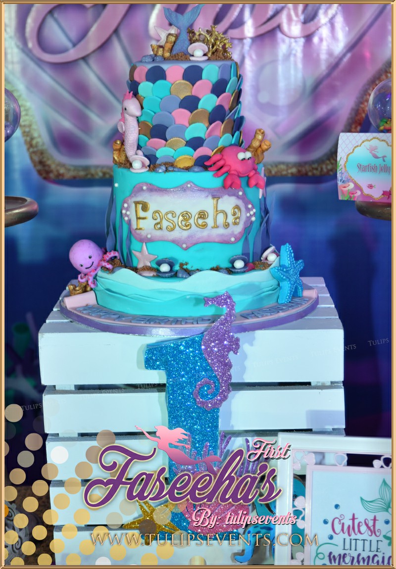 under the sea little mermaid party ideas by Tulips Events in Pakistan (1)~1